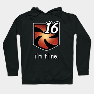 "I'm Fine" Vuln Stacks [FFXIV] Hoodie